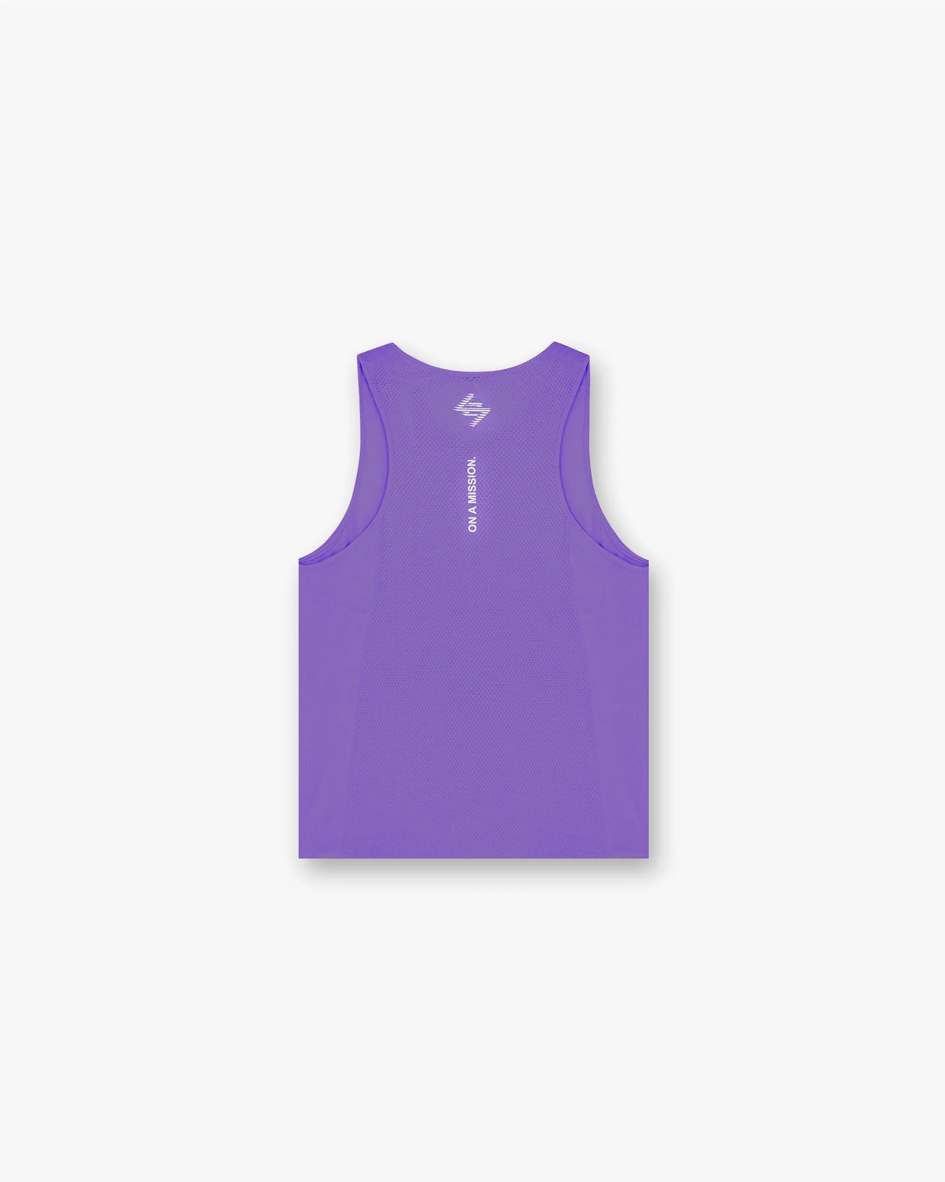 247 Berlin Singlet - Purple SunProtectionFabric