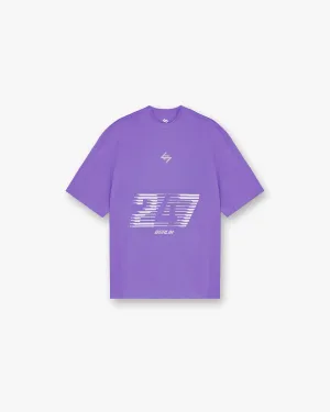 247 Berlin T-Shirt - Purple FlexibleKnit