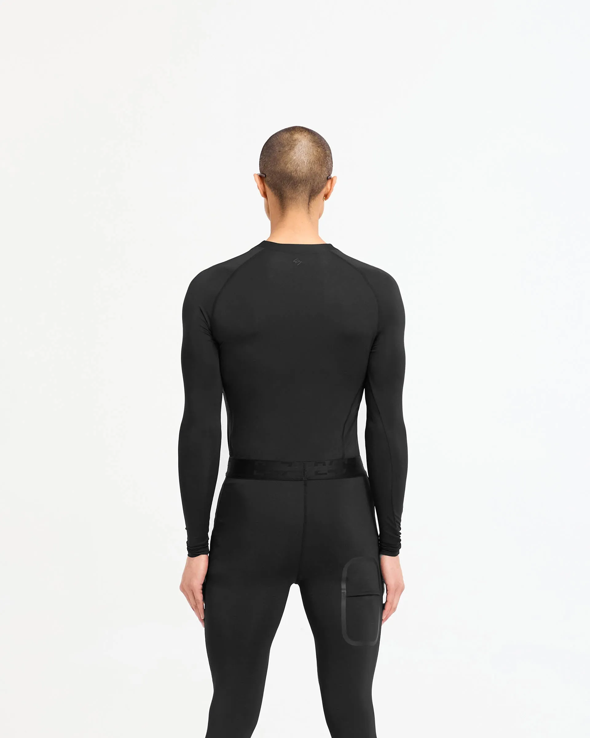 Sleek Layers 247 Compound Long Sleeve T-Shirt - Black