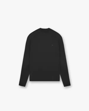 DoubleStitched Seams 247 Compound Long Sleeve T-Shirt - Black