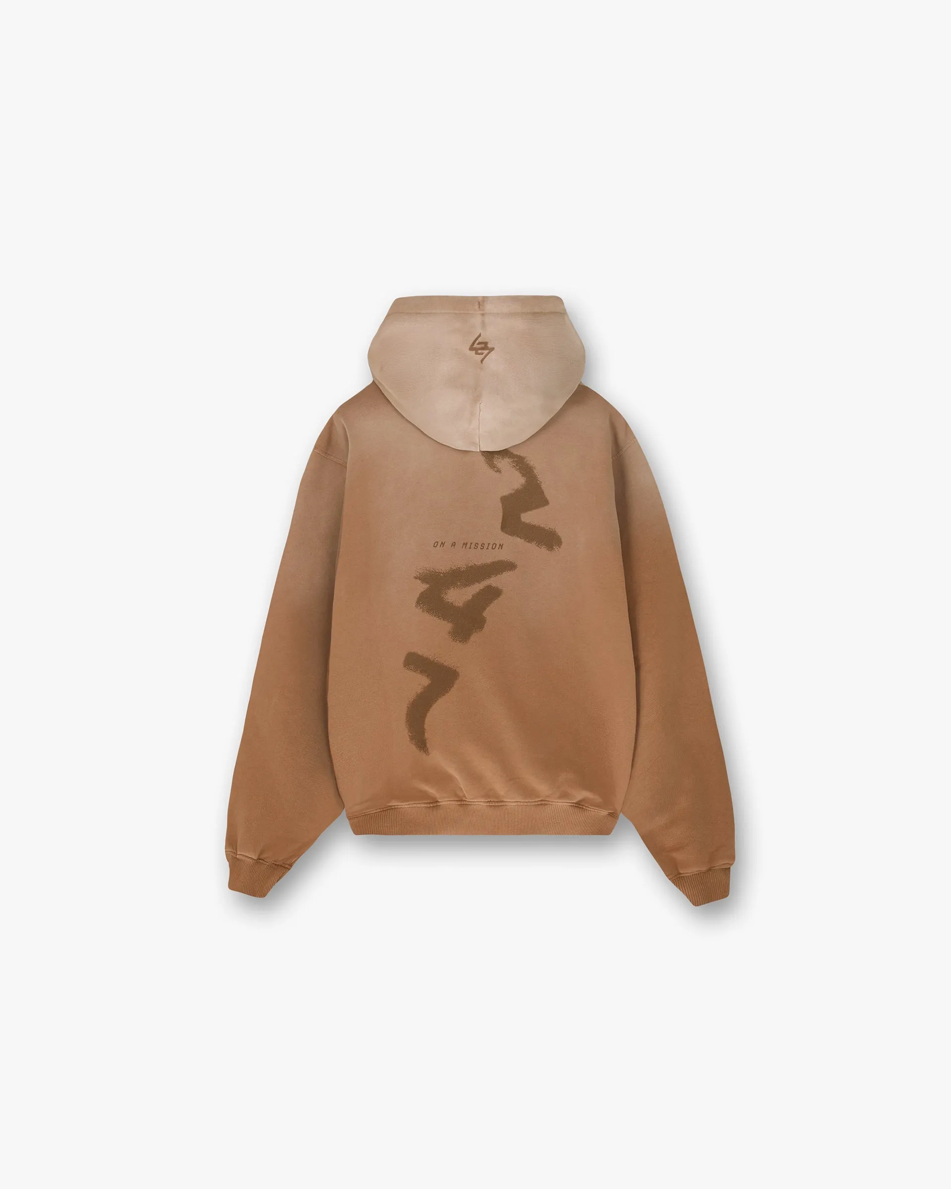 247 Motion Oversized Hoodie - Rust right for hot weather Metallic colors