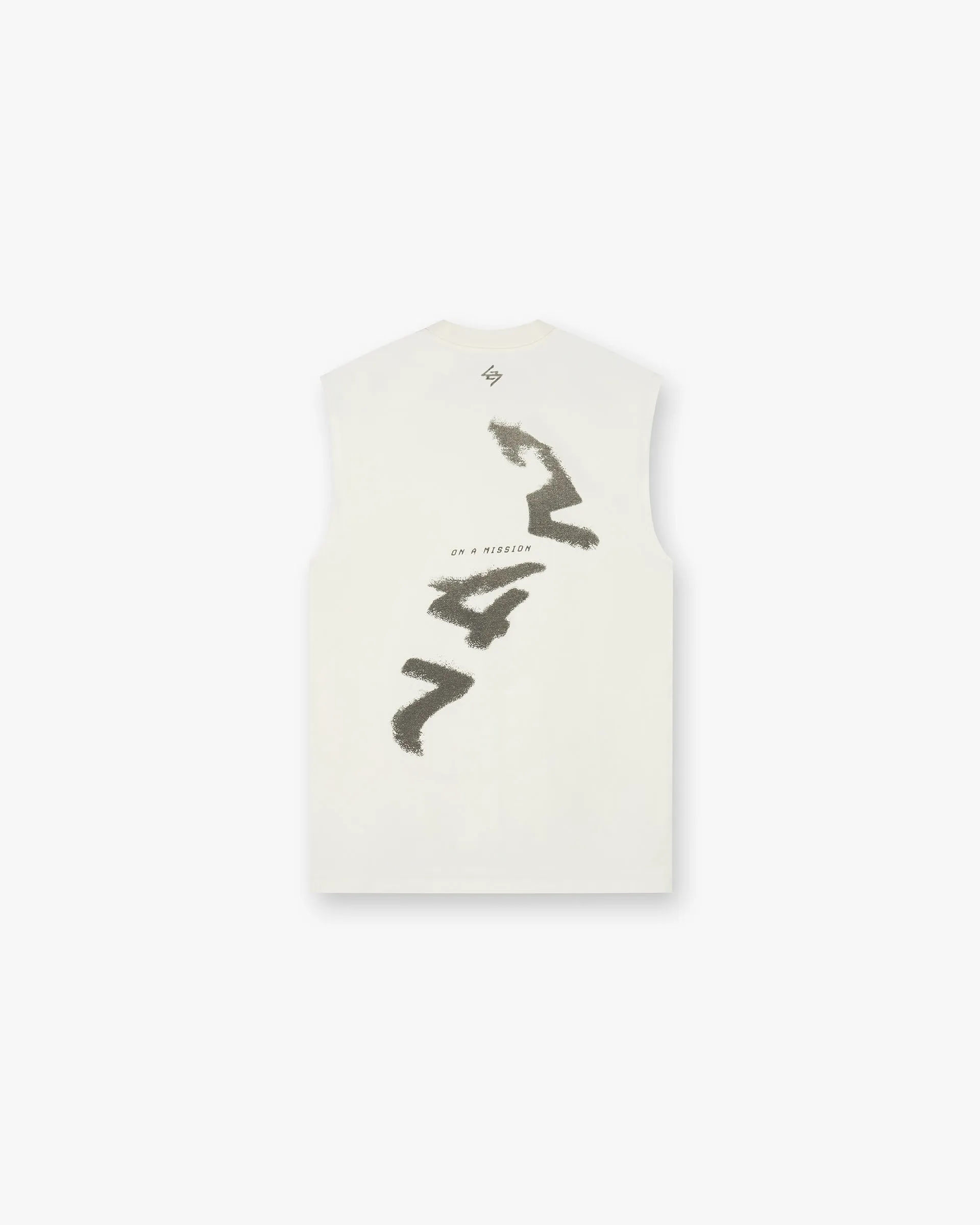 Moisture Wicking Technology 247 Motion Oversized Tank - Flat White