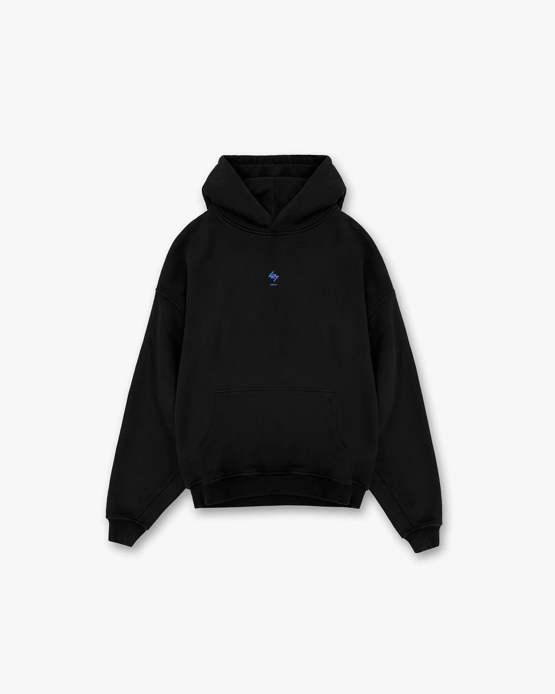 247 Oversized Hoodie - Purple Fade Weekend Bold