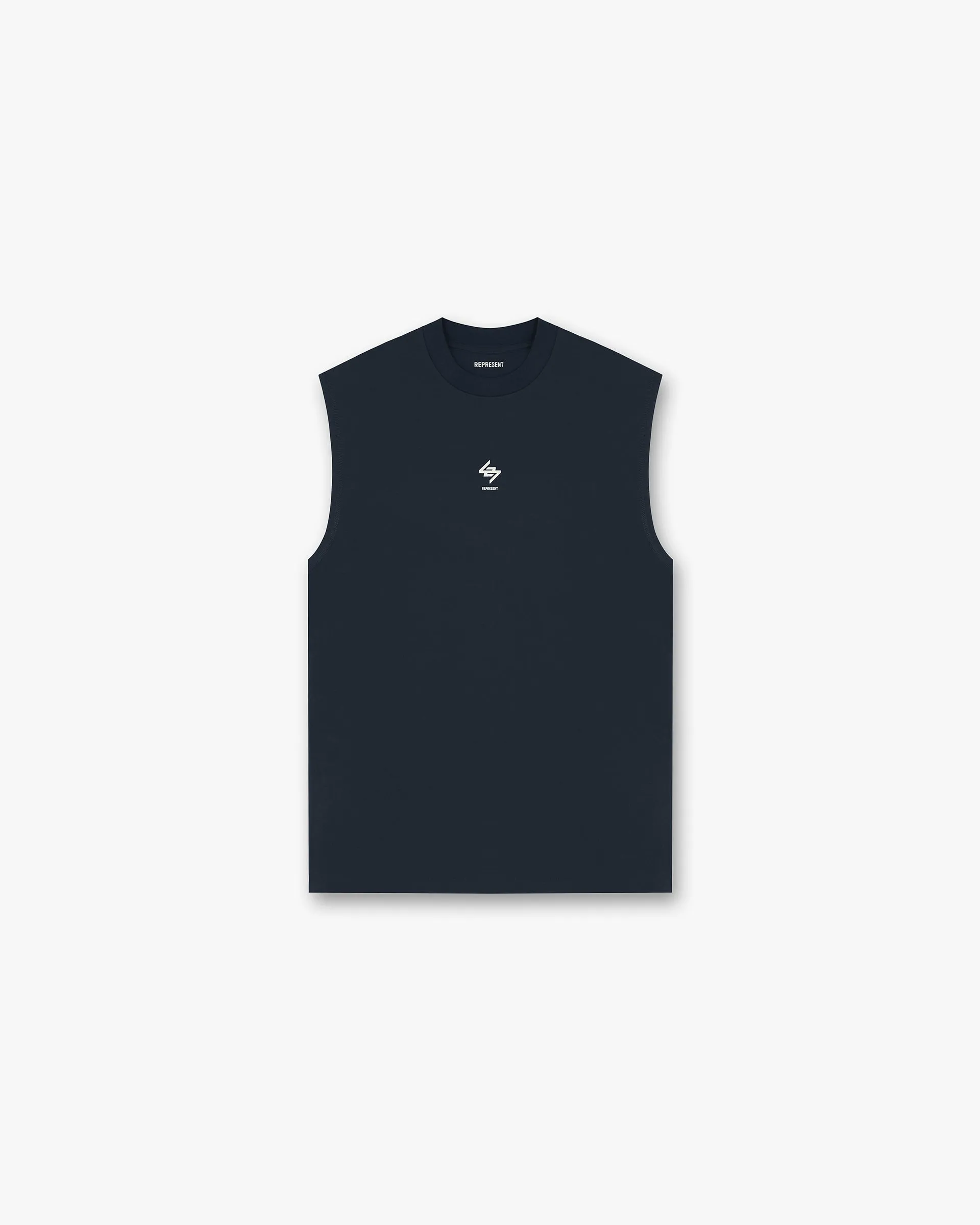 247 Oversized Tank - Navy Sports Outfit Lightweight Look