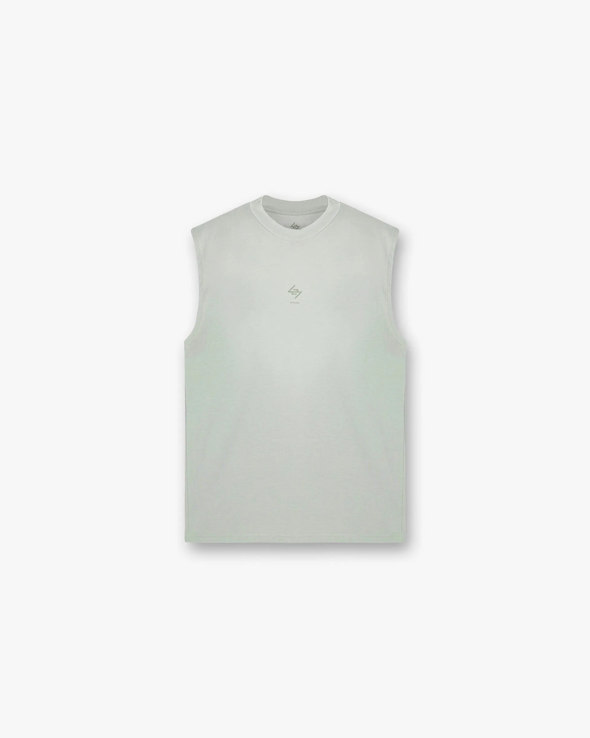 247 Oversized Tank - Sage Casual Everyday Performance Fit Wear
