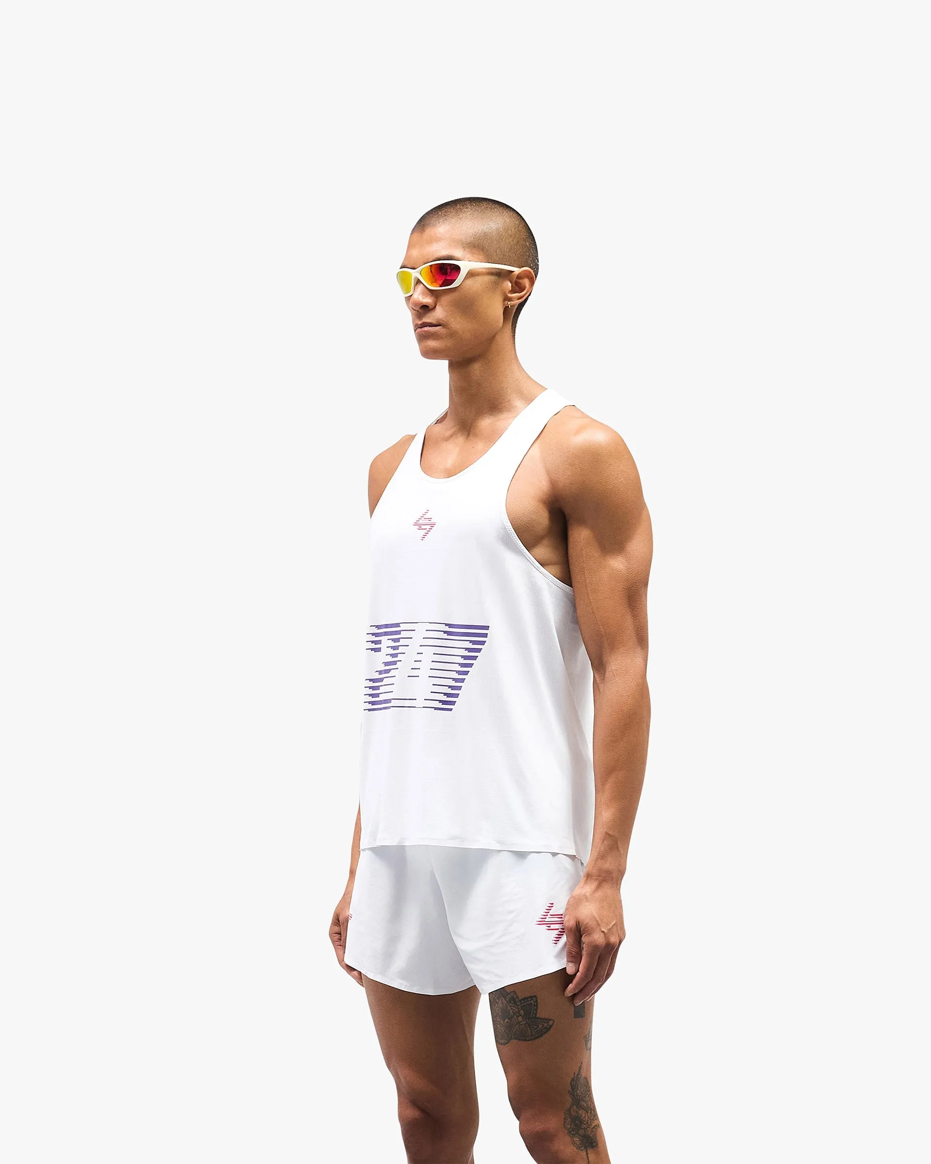 Indoor clothing 247 Race Marathon Vest - White