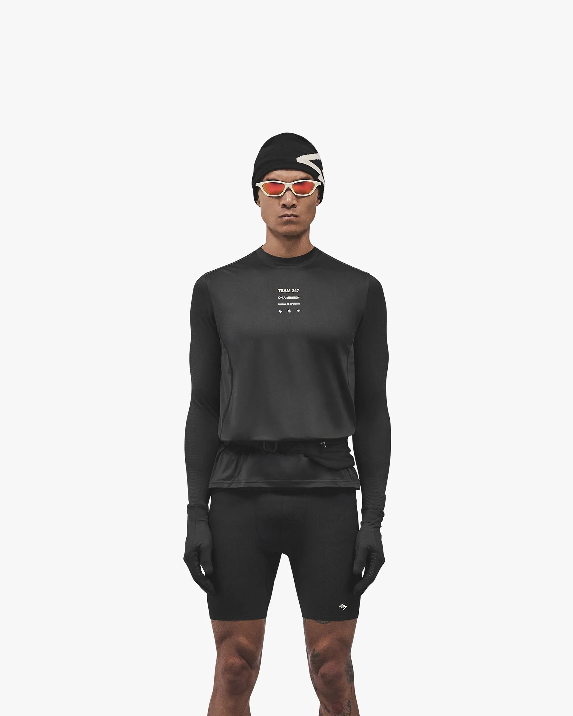 247 Trail Tank - Black Eco Certified Textile