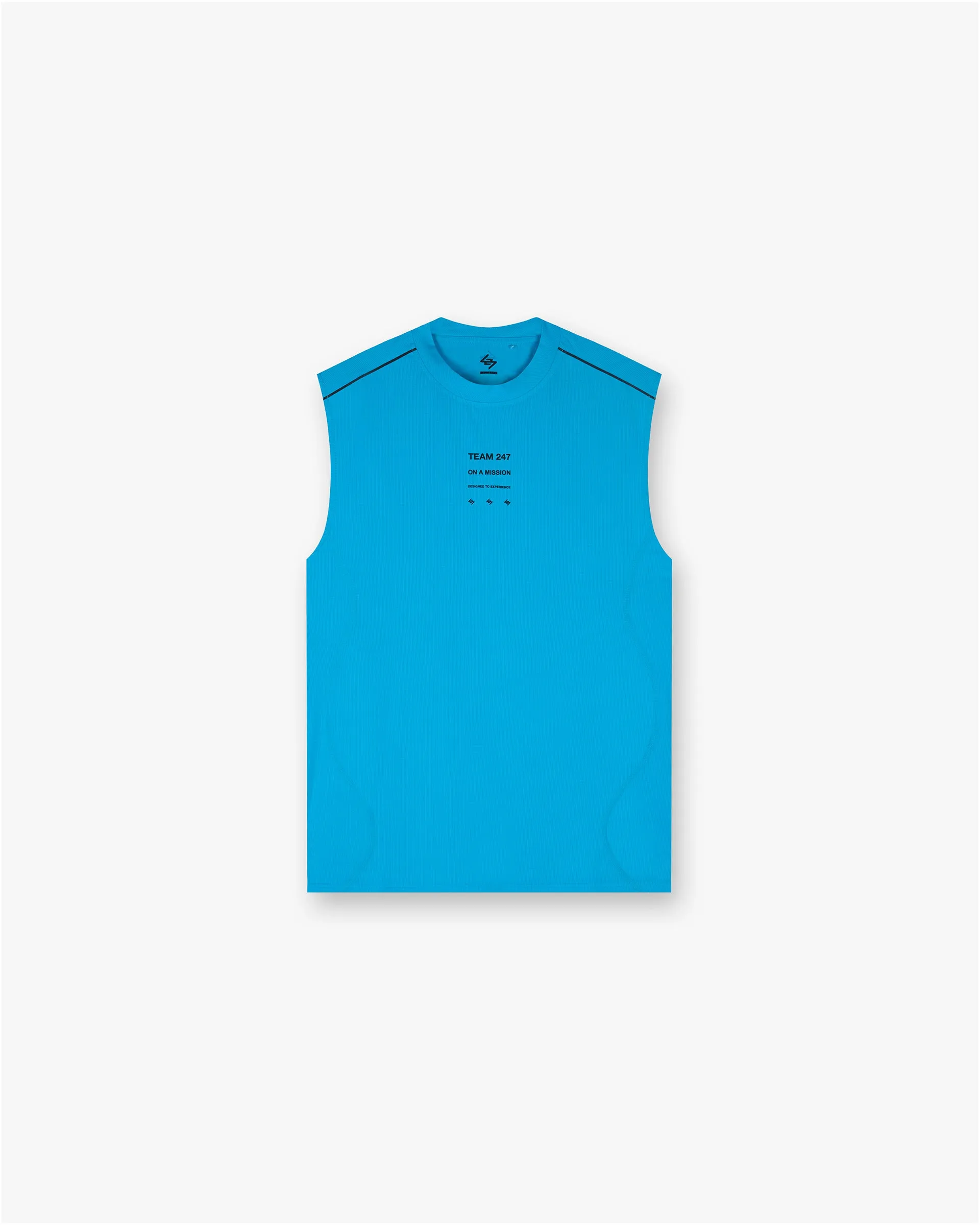 Essential Casual All-Purpose Comfort 247 Trail Tank - Electric Blue