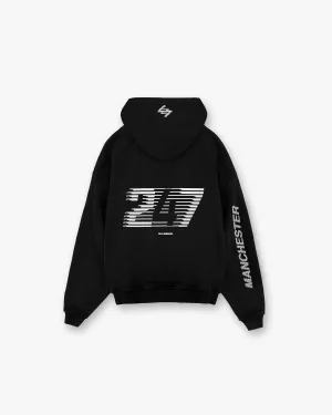 247?Manchester Hoodie - Black Classic Layer