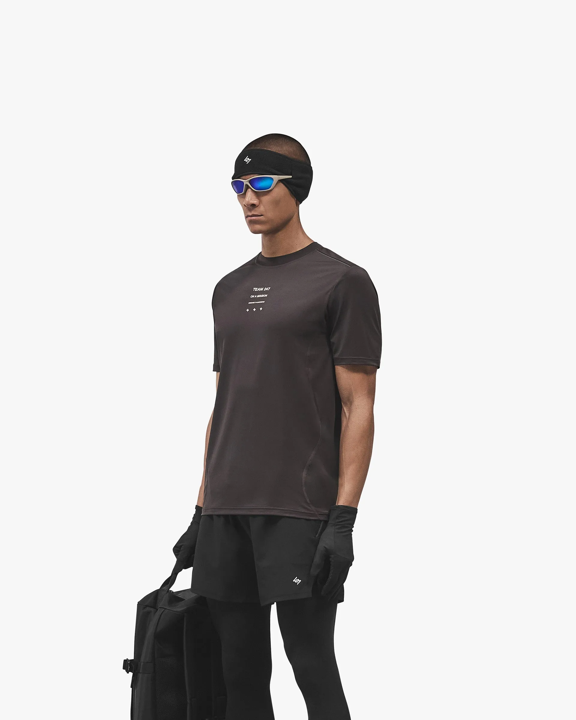 Easy Wear Look Versatile Comfort 247 Trail T-Shirt - Chocolate