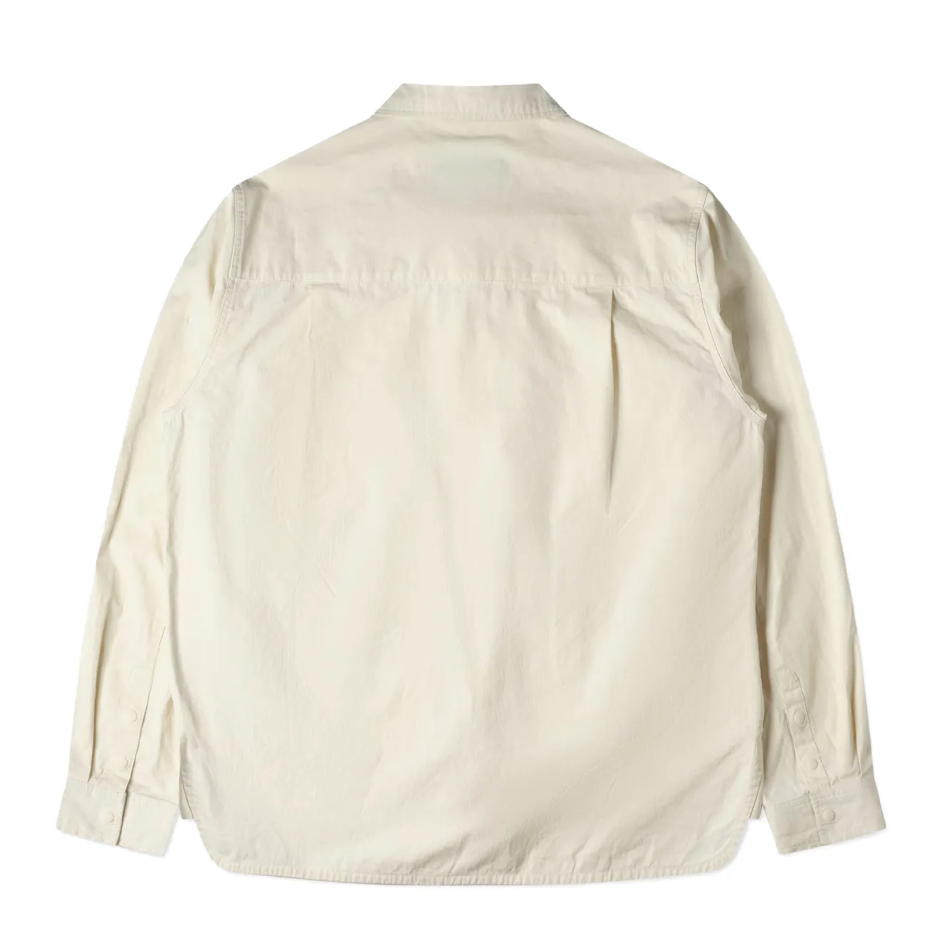 Purple Mountain Observatory L/S Trail Shirt Overshirt Cream High Street Fashion