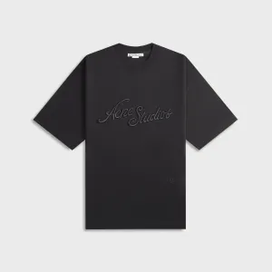 Acne Studios Tee - Faded Black Bright Color Cool and Chic