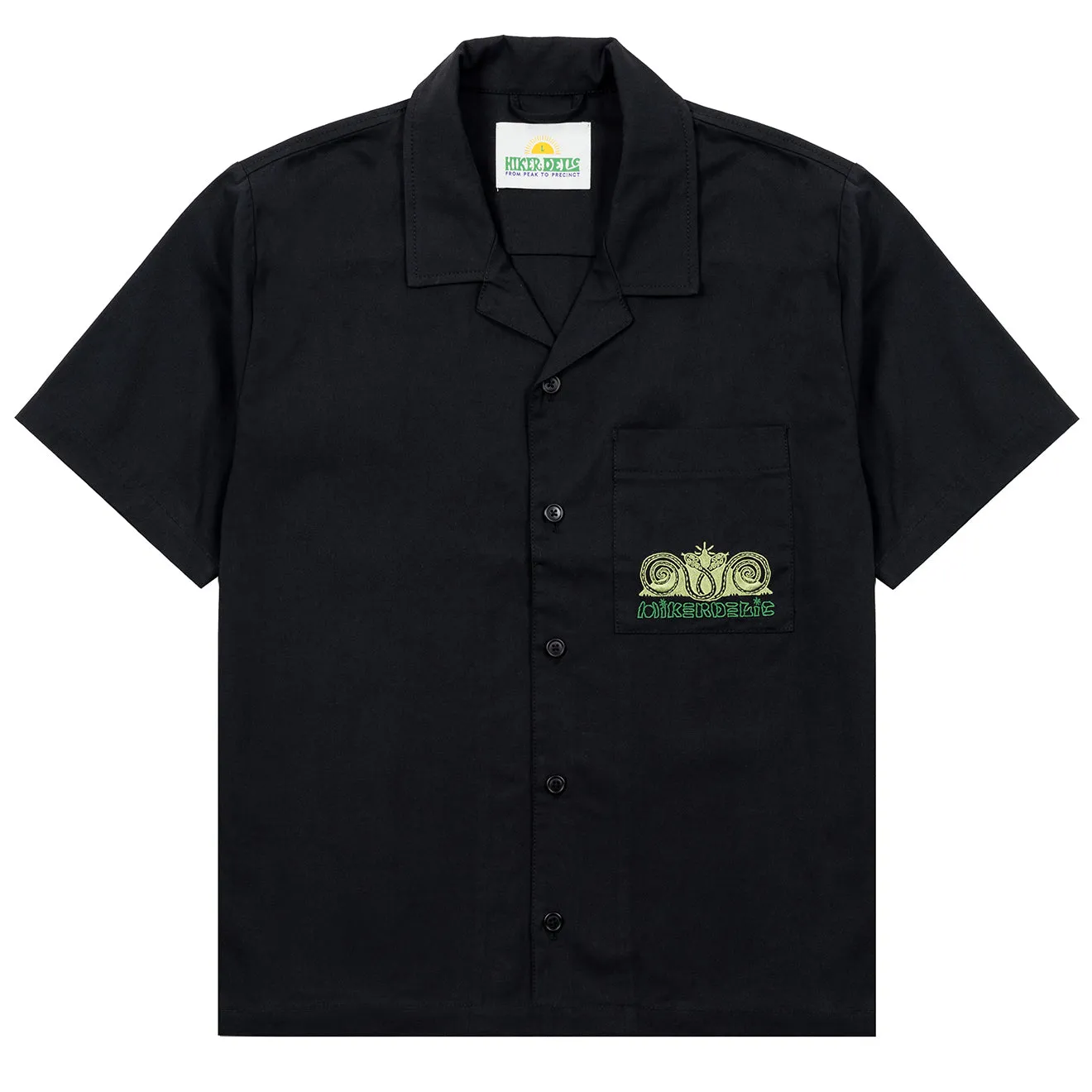 Effortless Comfort Hikerdelic Imbolc Short Sleeve Shirt Black