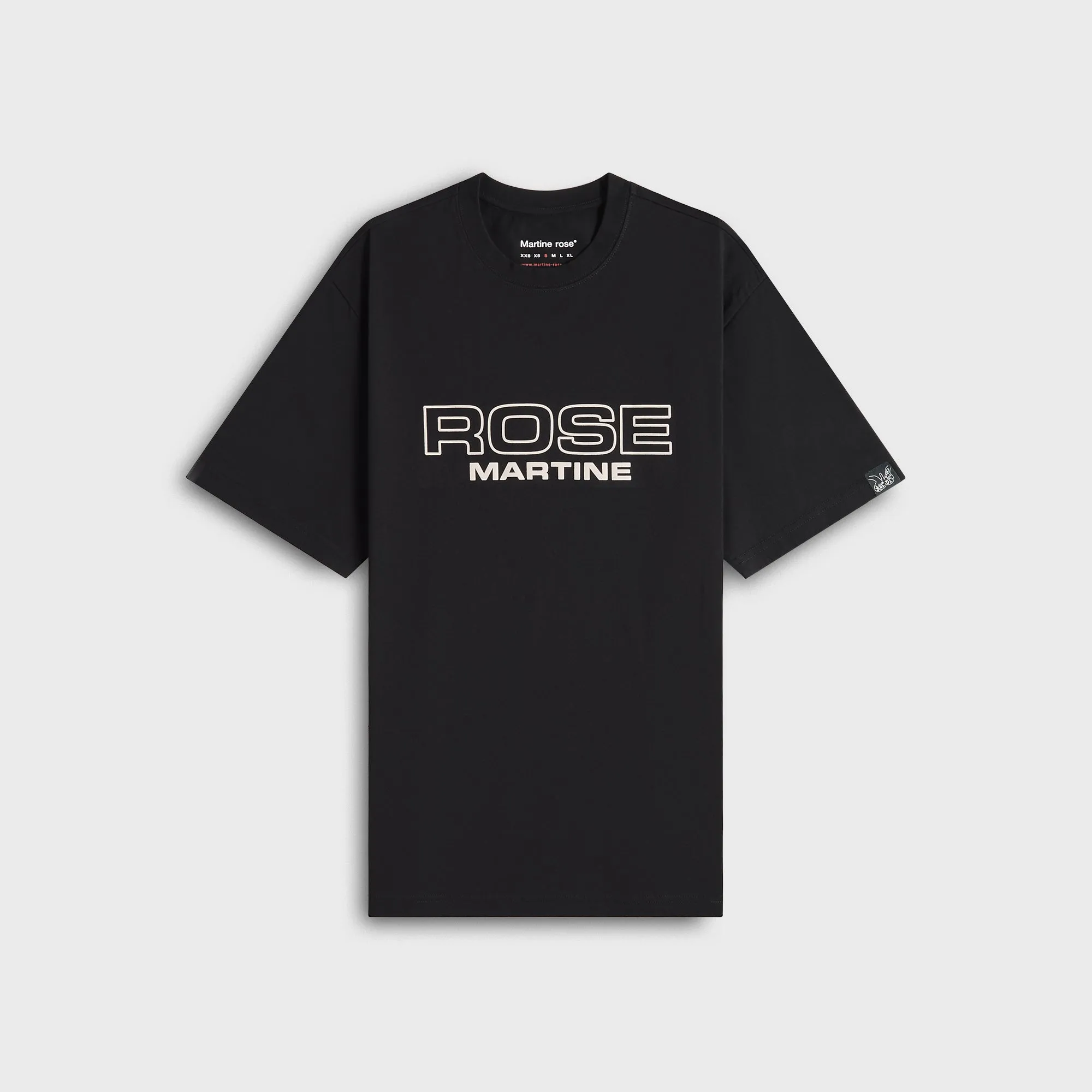 Cozy Layering homecoming Martine Rose Classic Tee - Black Rose Martine