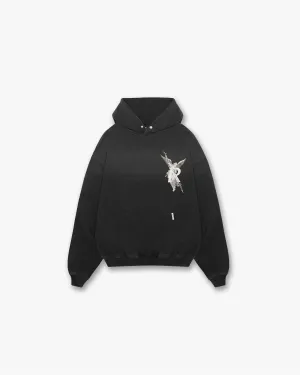 Archangel Hoodie - Stained Black Functional Design