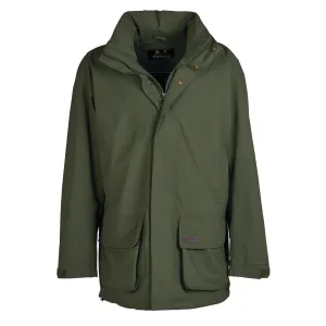 Barbour Swinton Waterproof Jacket Olive anti slip grip