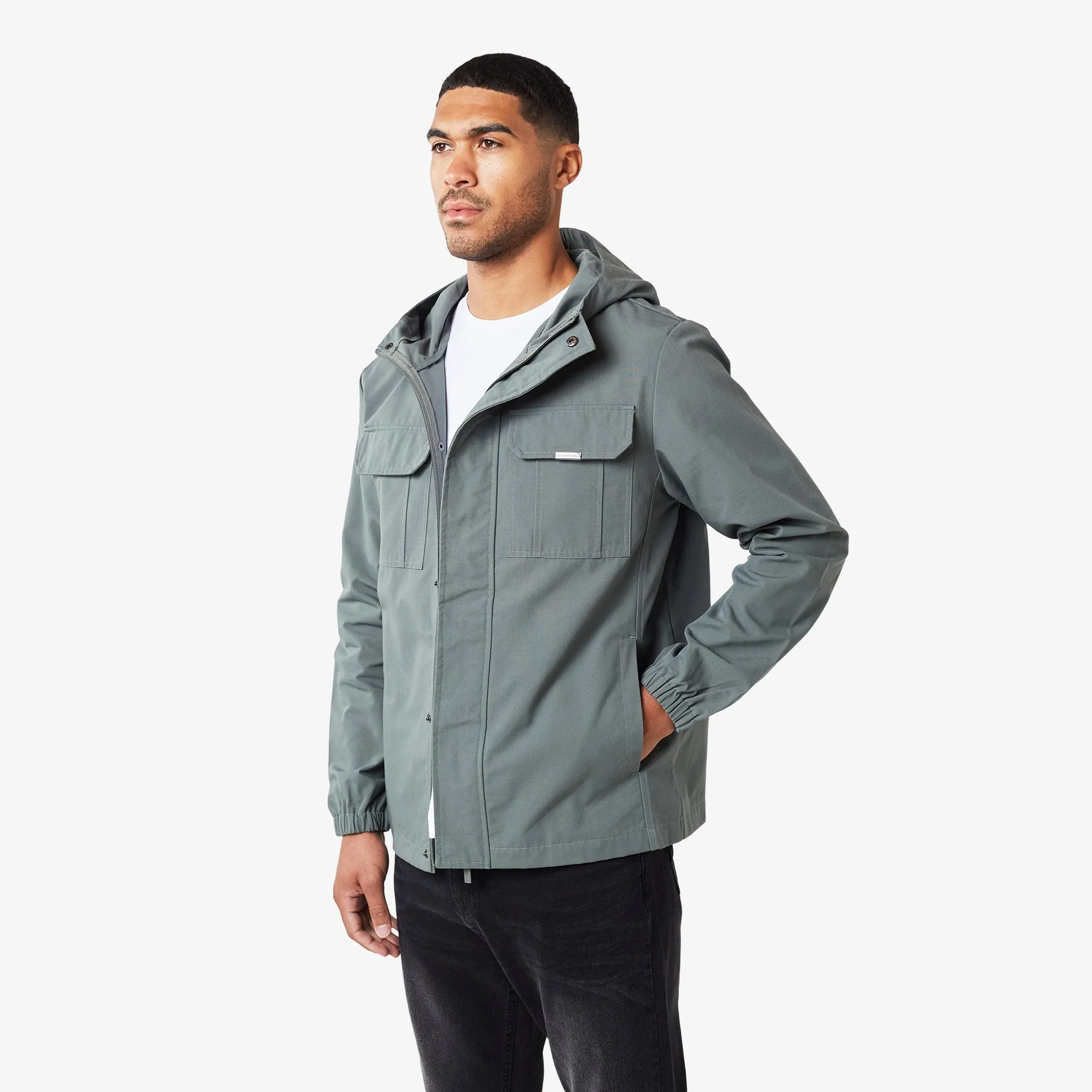 Stylish Daily Fit Durable Stitching Premium Ripstop Jacket | Light Olive