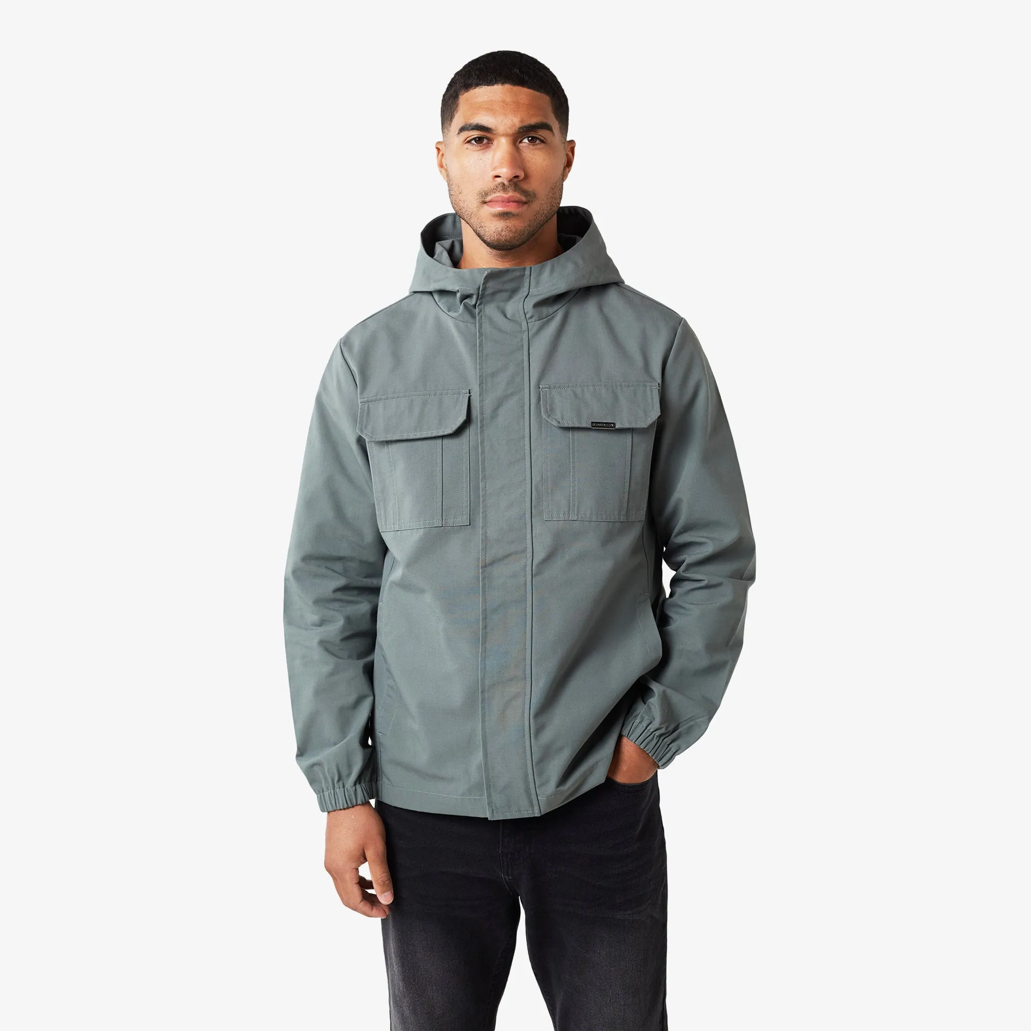 Premium Ripstop Jacket | Light Olive Modular Attachment System
