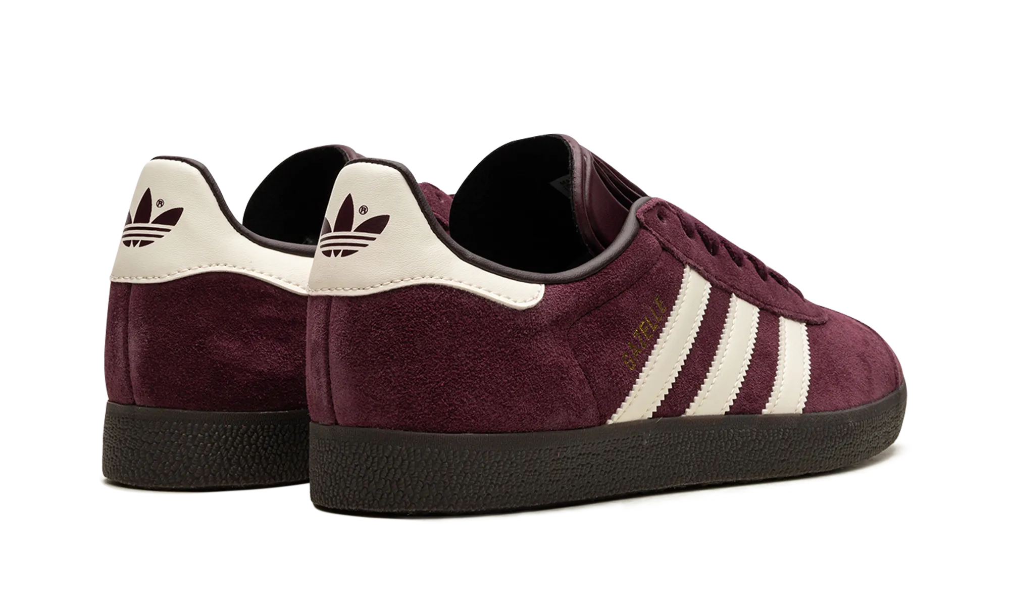 Padded Tongue Tough Form Adidas Gazelle "Maroon"