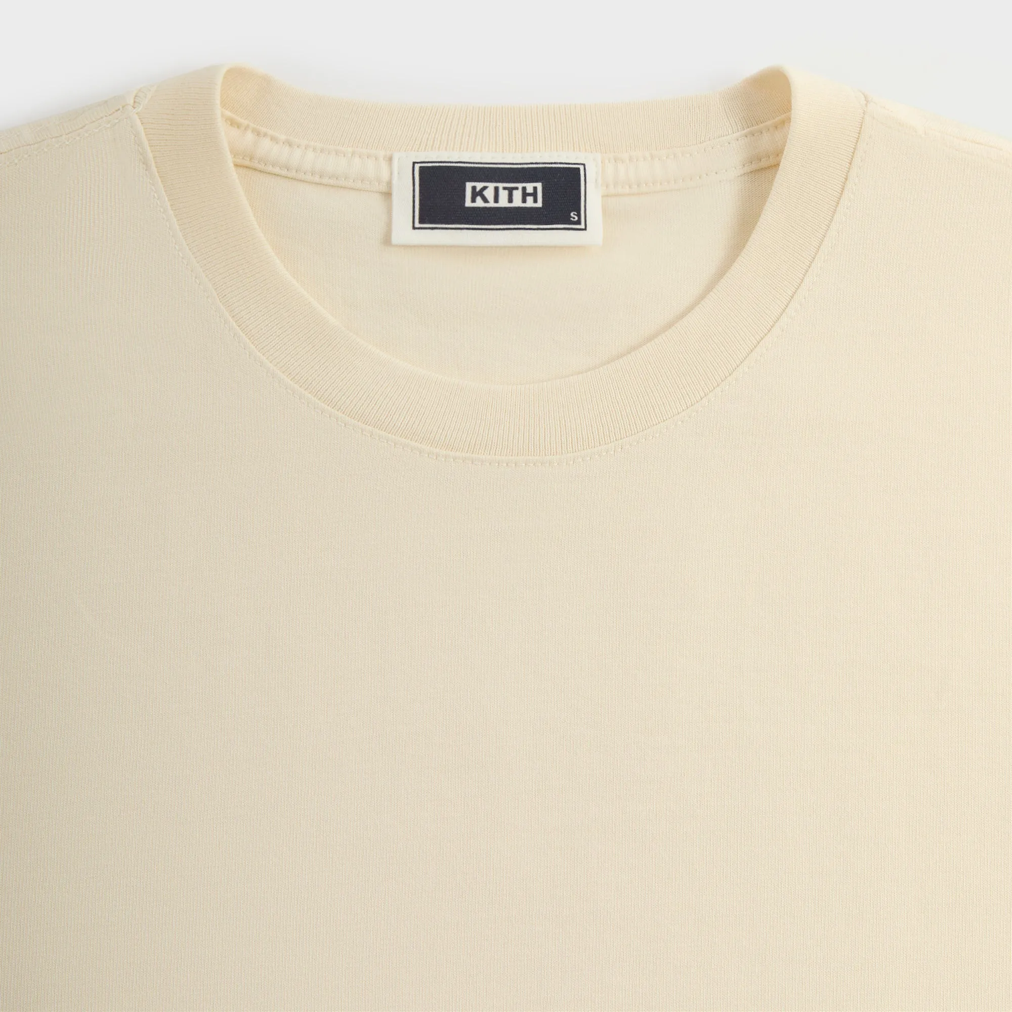 Kith Vintage Wash Tee - Sandrift Cool Weather Wear Sustainable Textile