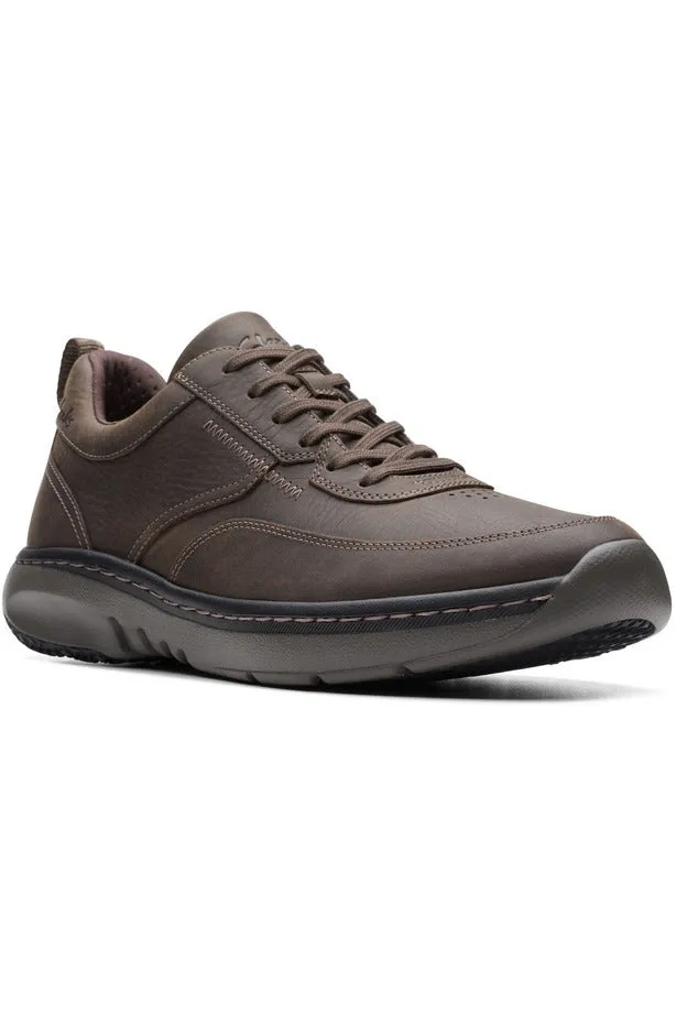 Weekend Casual Form Ease Clarks ClarksPro Lace in Dark Brn Tumble Extra Wide