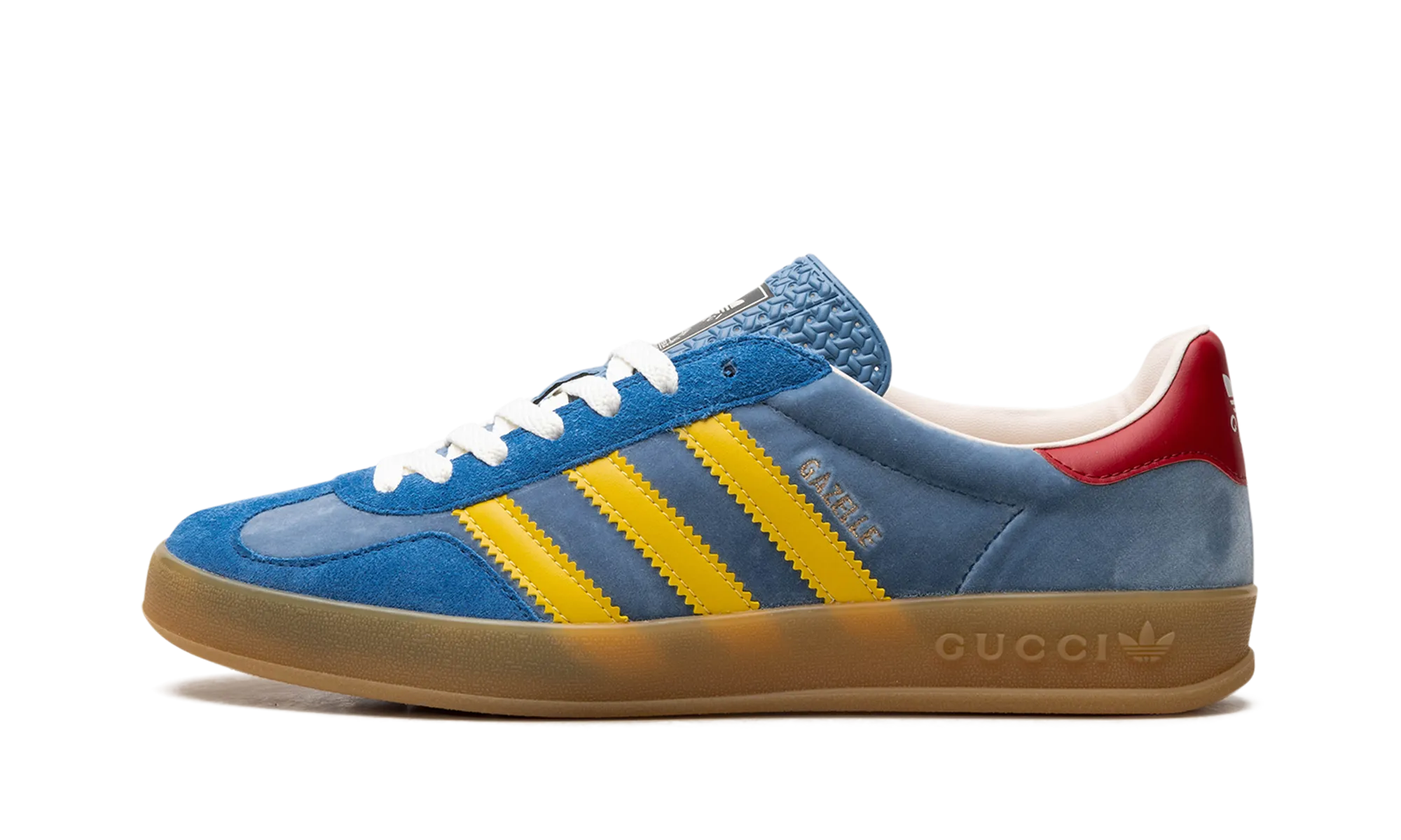 Skate Comfort Fit Streetwear Gazelle "Gucci Light Blue Suede"