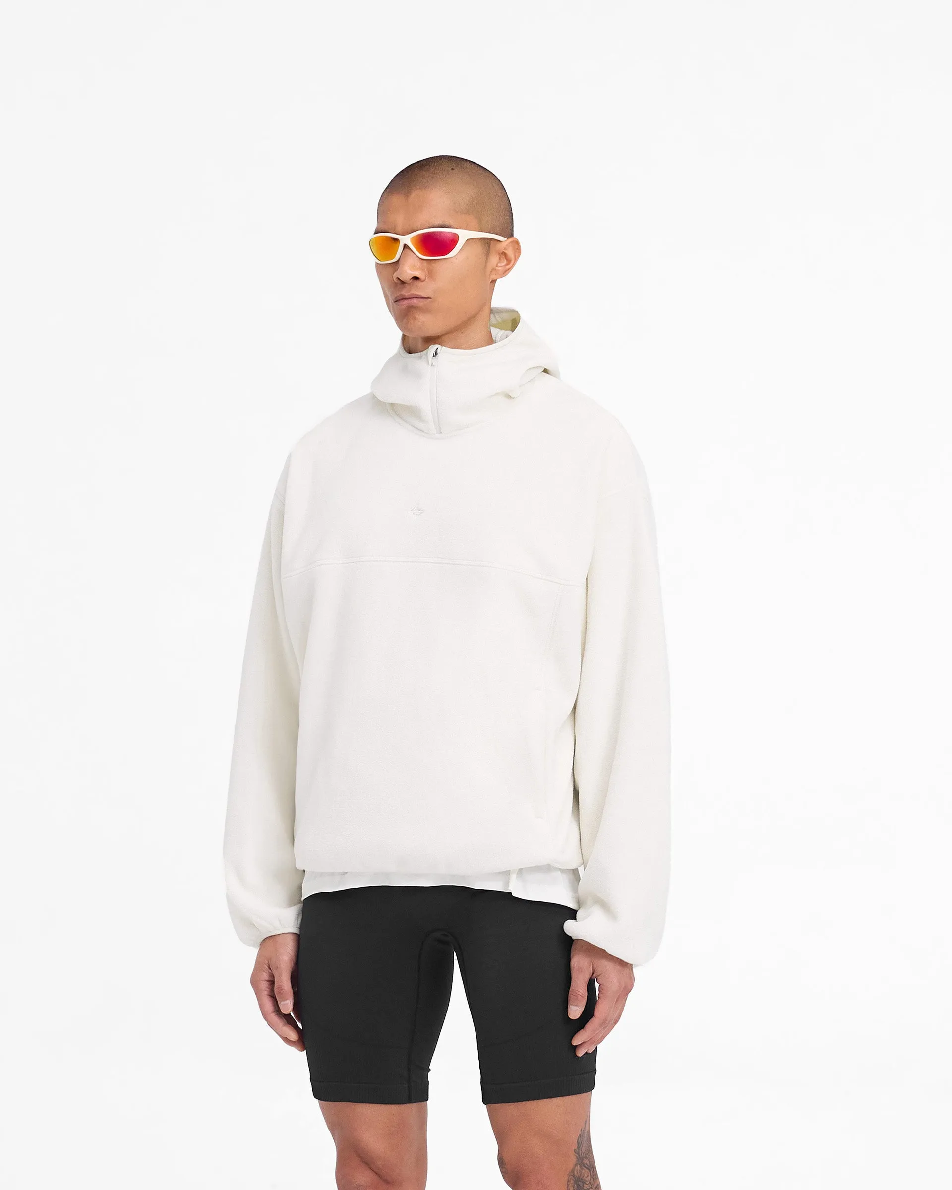 Chill Vibe 247 Fleece Hoodie - Papyrus