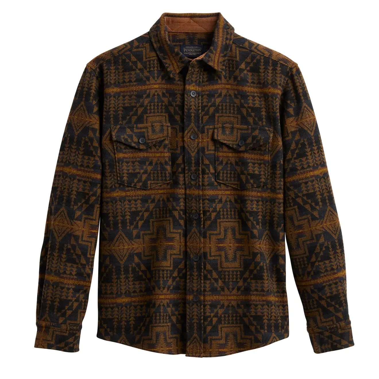 Work Appropriate Pendleton La Pine Overshirt Harding Trail Slate