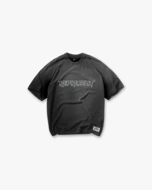 Fashion Ready Cozy Vibes Represent X Iron Maiden Infinite Dreams T-Shirt - Aged Black