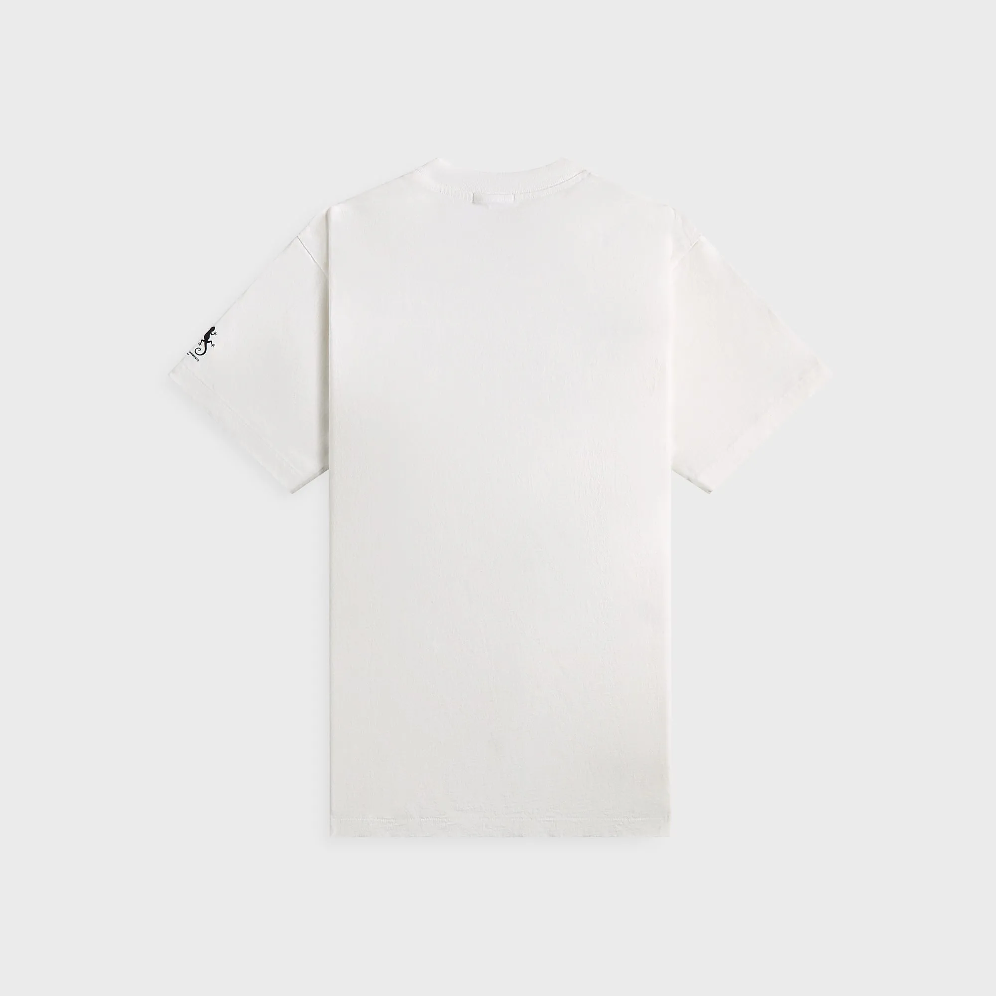 Engineered Garments Printed Cross Crew Neck Tee - White Simple Layer