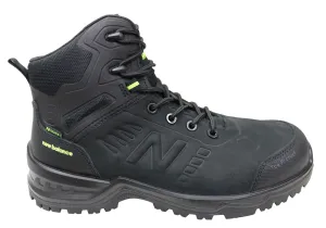 New Balance Contour Mens Leather Composite Toe 2E Wide Work Boots day trip quick dry