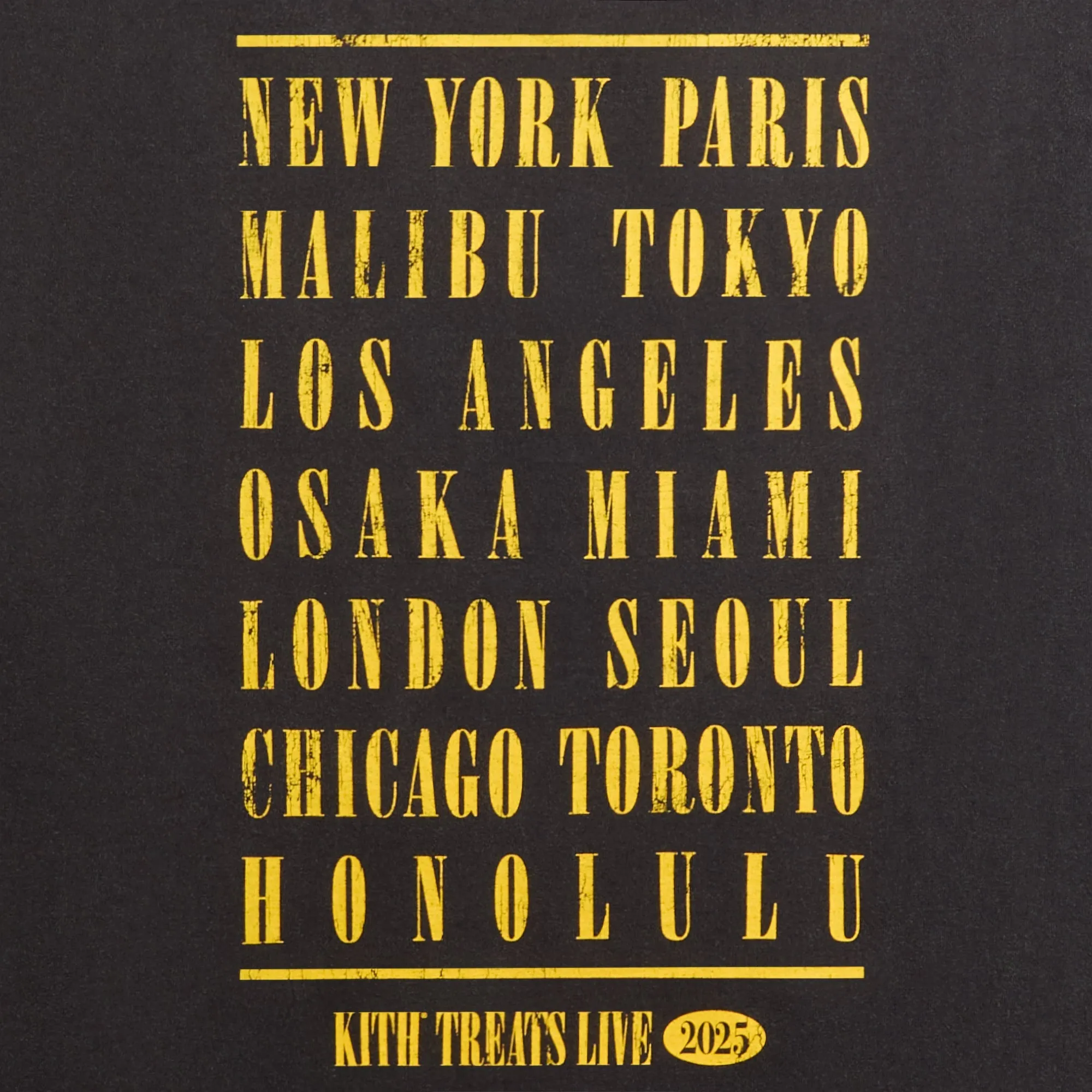 Kith Treats Heart-Shaped Swirl Vintage Tee - Black Quick Fit Performance