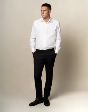 All Around Fit Prince Black Trouser