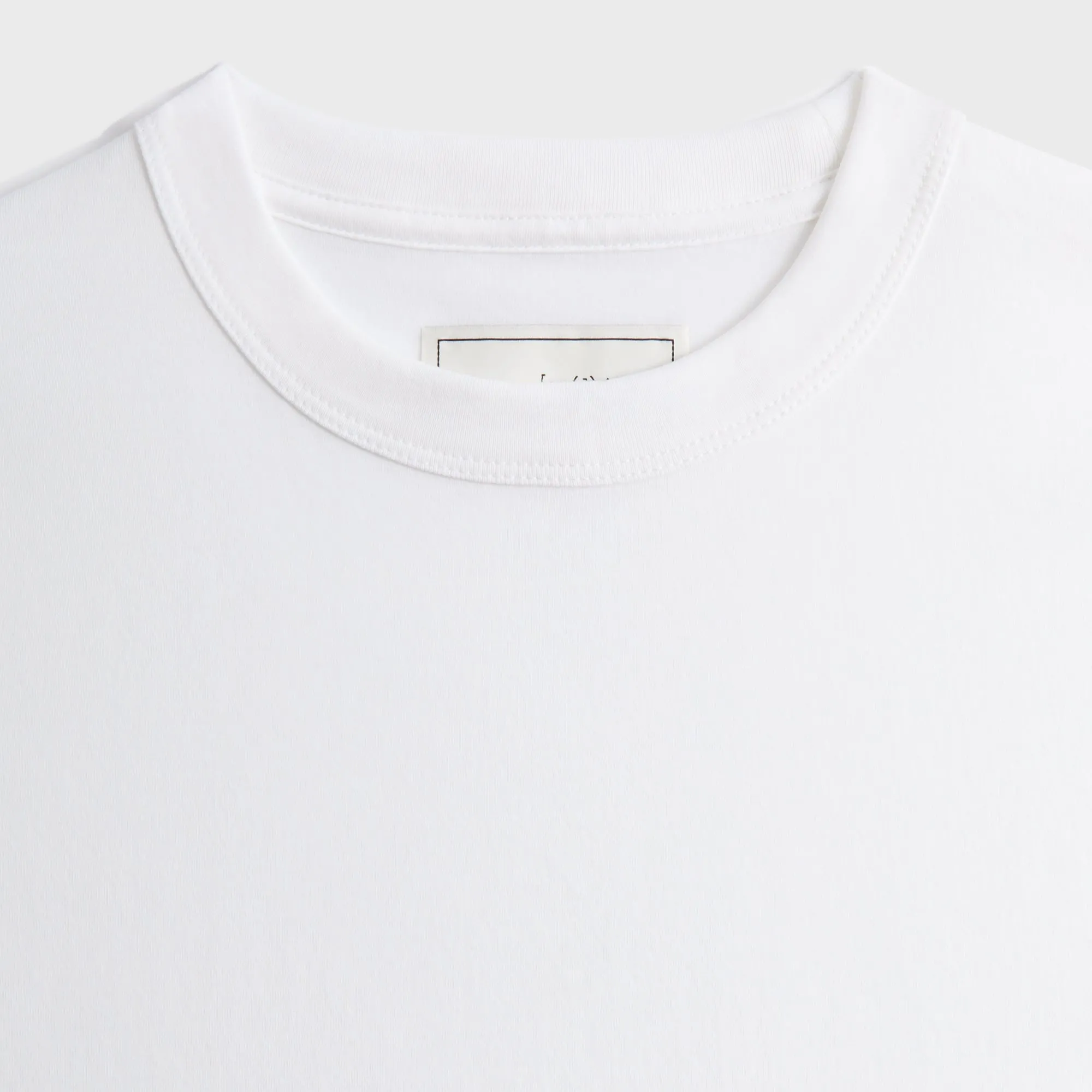 Summer Style &Kin Pima Jersey Alex Boxy Tee - White