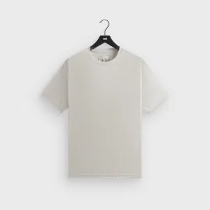 &Kin Pima Jersey Short Sleeve Heathrow Tee - Light Heather Grey Comfort Flex Minimalist purity