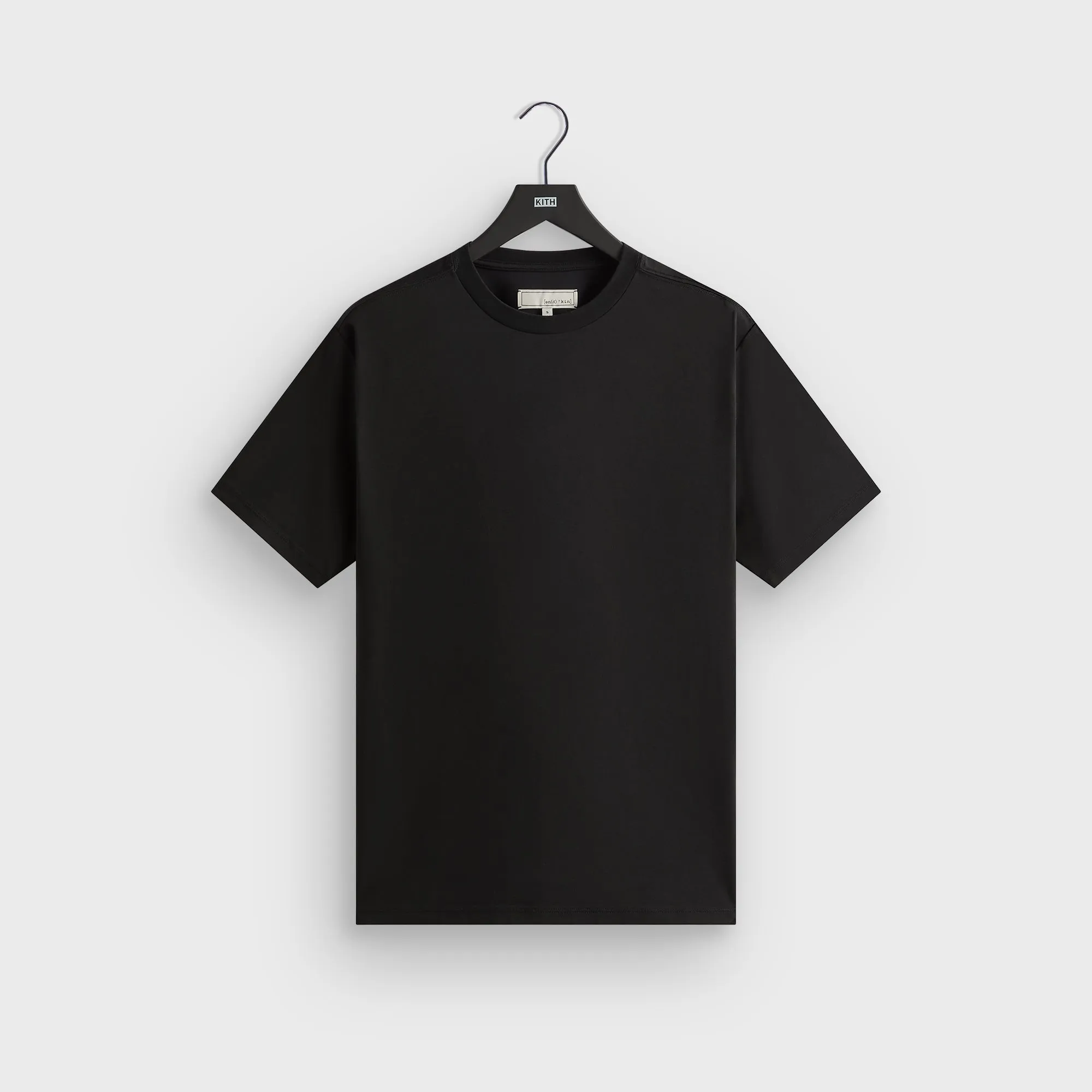 Non Iron Finish &Kin Short Sleeve Darin Tee - Black
