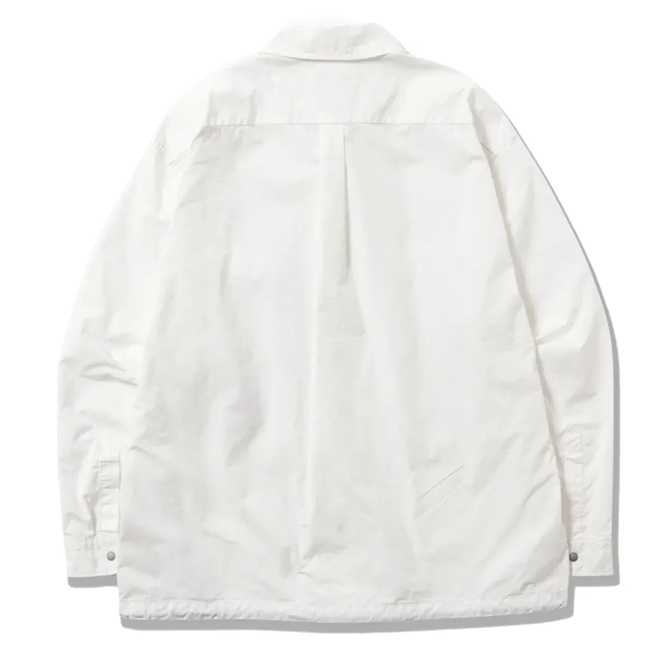 And Wander Cordura Cotton Rip Shirt Jacket White Eco Friendly Dye Camouflage Style