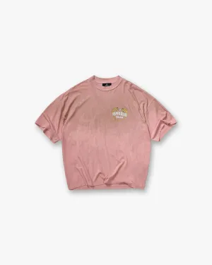 Yoga class Fashion Layering Angel Border T-Shirt - Quartz