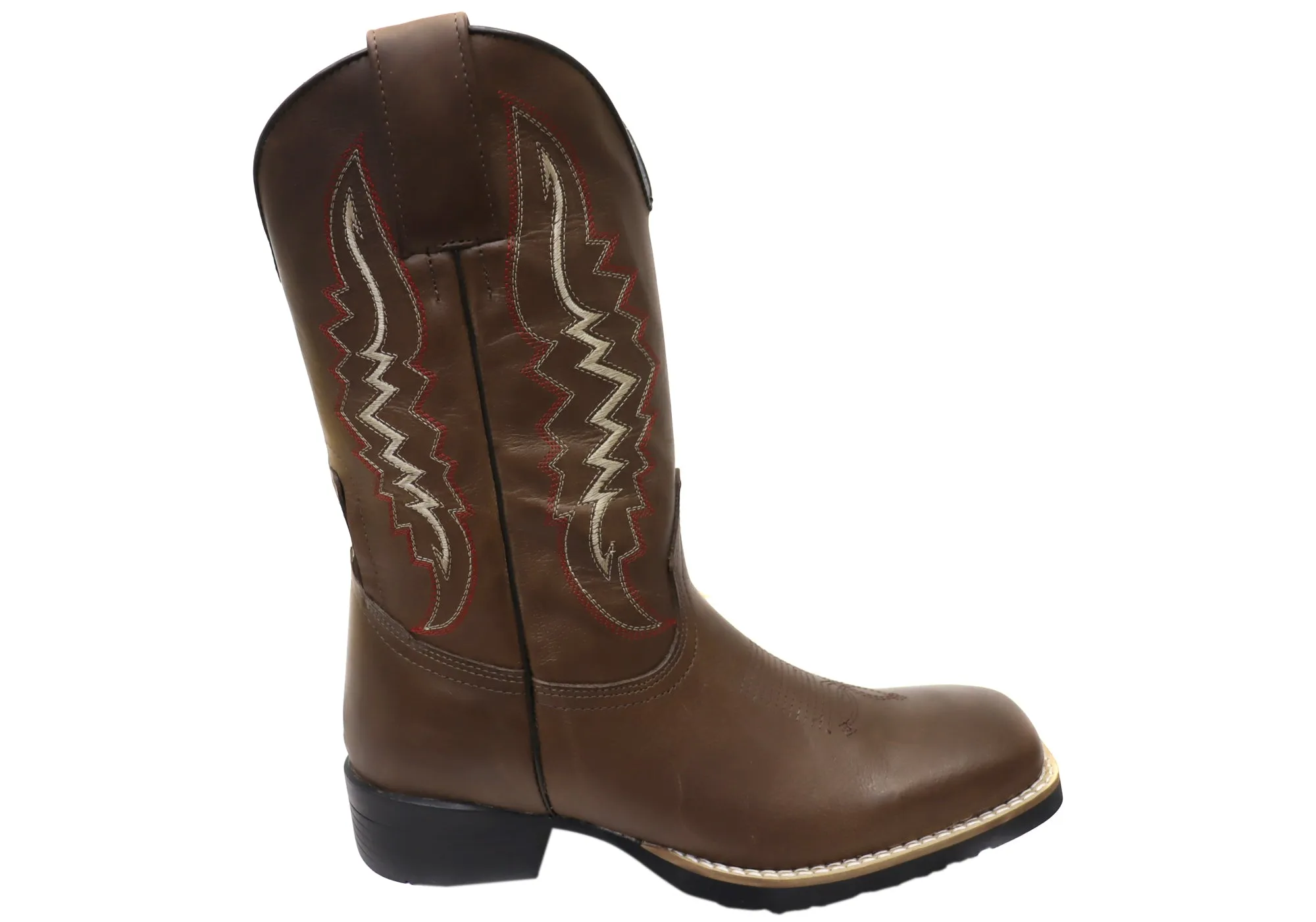 Grippy Outsole Weather Resistant User Subtle Finish D Milton Meridan Mens Leather Comfortable Western Cowboy Boots