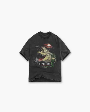 Destructive Appetite T-Shirt - Vintage Grey Relax Trend Anti-pilling