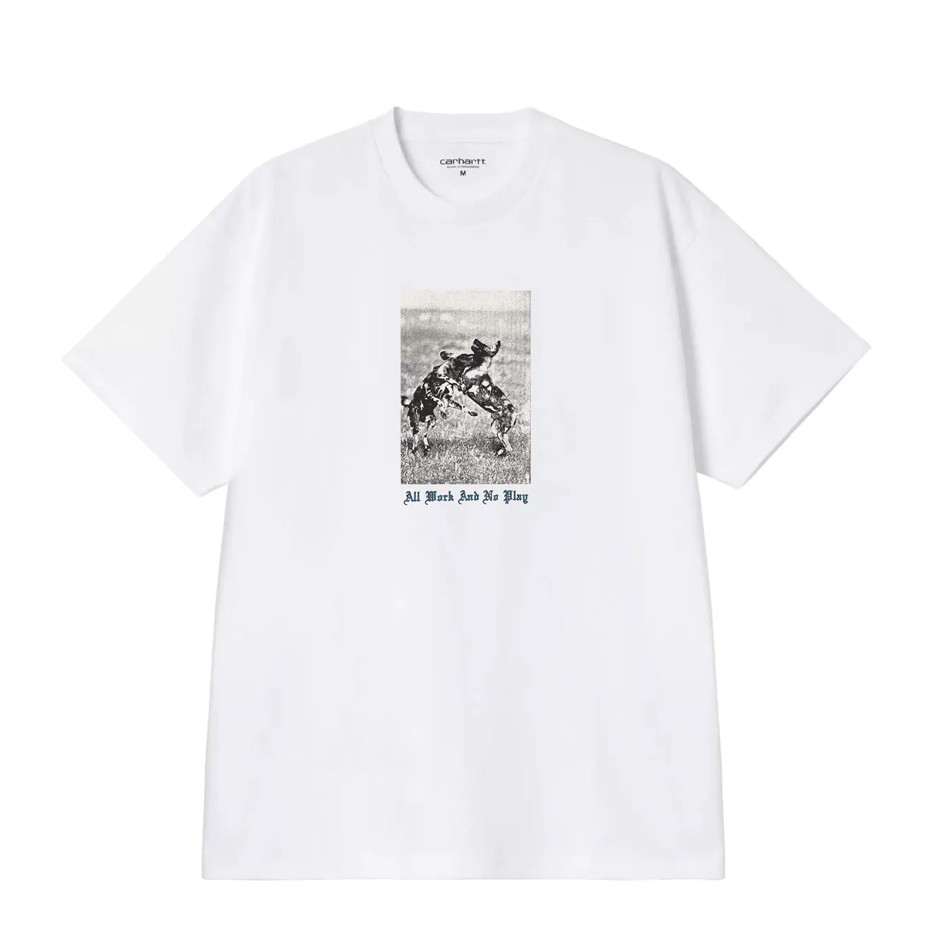 Carhartt WIP S/S No Play T-Shirt White Seasonal Comfort Style Bright Color