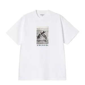 Carhartt WIP S/S No Play T-Shirt White Seasonal Comfort Style Bright Color