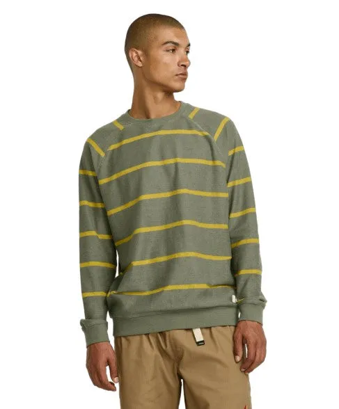 Comfy Layer RVCA Mens Sweatshirt Vacancy Crew Neck Pullover