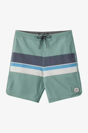 Oneill Mens Boardshorts Cruzer Stripe Scallop 18" Multi Pocket Functionality Trendy Mood