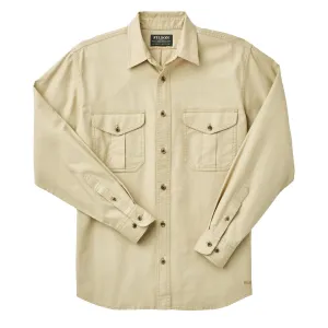 Ultra Soft Interior comfortable option Filson Lightweight Alaskan Guide Shirt Light Khaki