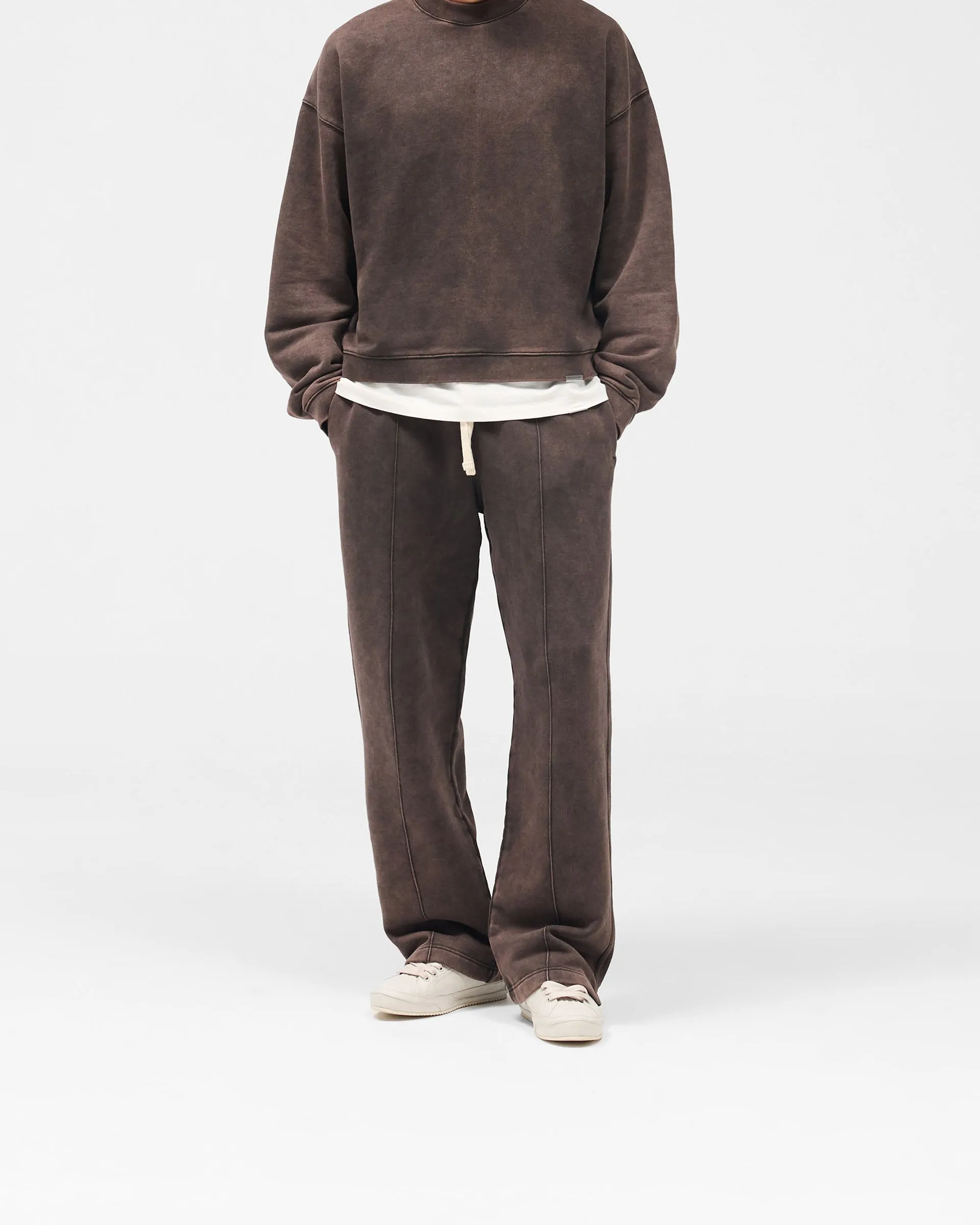 Dynamic Fit Initial Sweatpants - Coffee