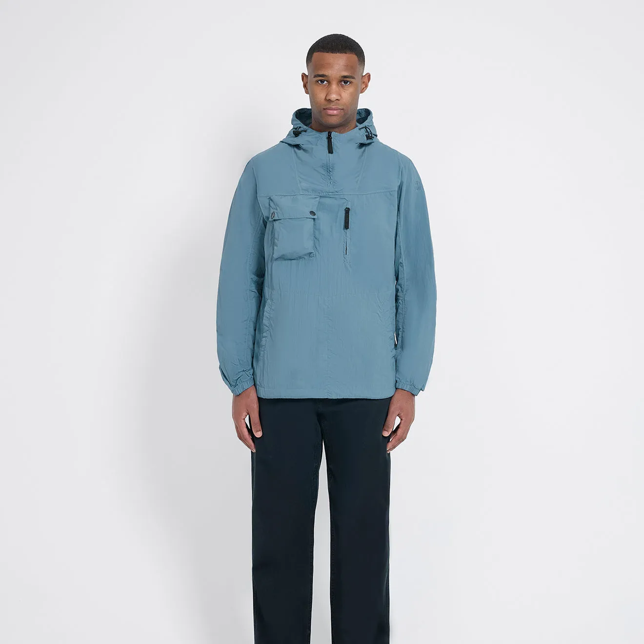 Left Hand Adda Smock Mid Blue Reinforced Shoulder Panels