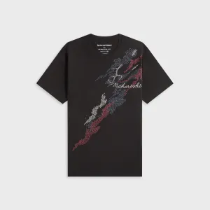 Maharishi Sashiko Bonsai Tee - Black Stylish Wearable