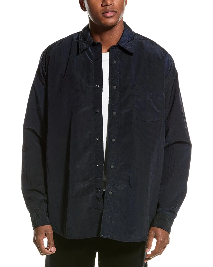 BOSS Hugo Boss Lambini Relaxed Fit Shirt Windbreaker Social Meetup Holiday Travel