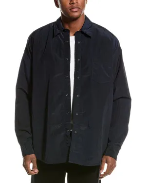 BOSS Hugo Boss Lambini Relaxed Fit Shirt Windbreaker Effortless Comfort High Density Weave